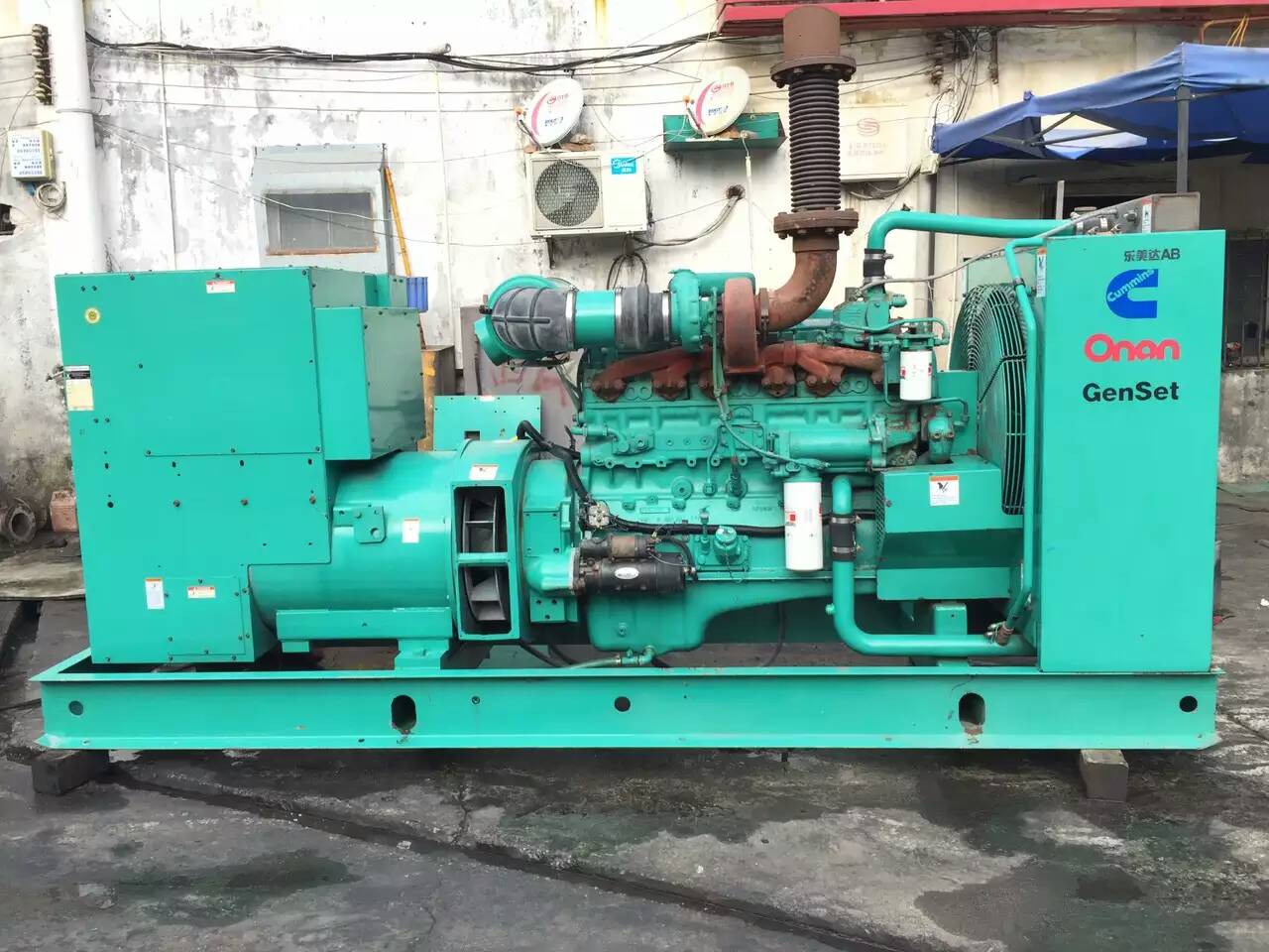 城关租赁发电机-柴油发电机不正常冒烟的原因